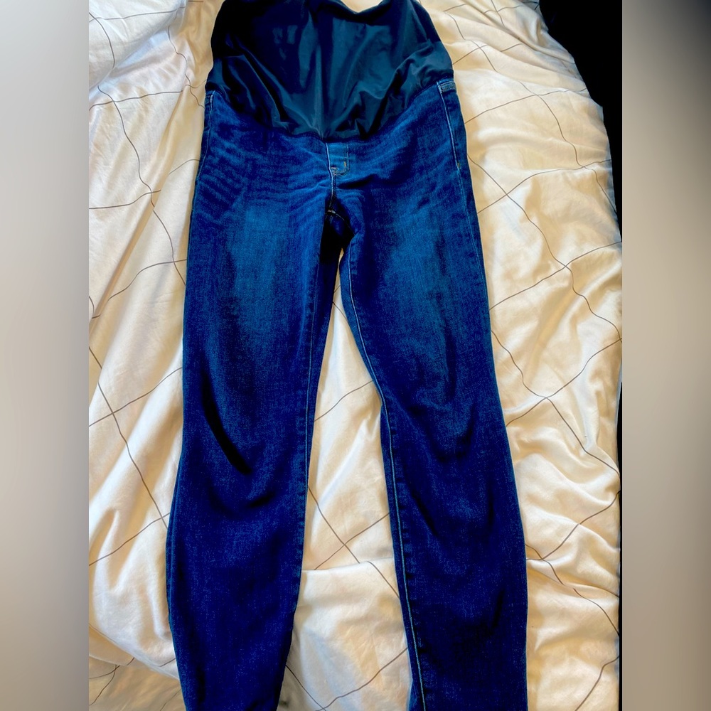 J. Crew stretch maternity jeans